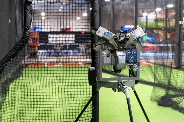 Professional batting cages at SWING Middletown